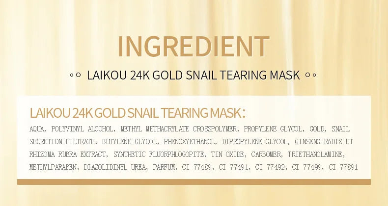 Gold Collagen Facial Mask