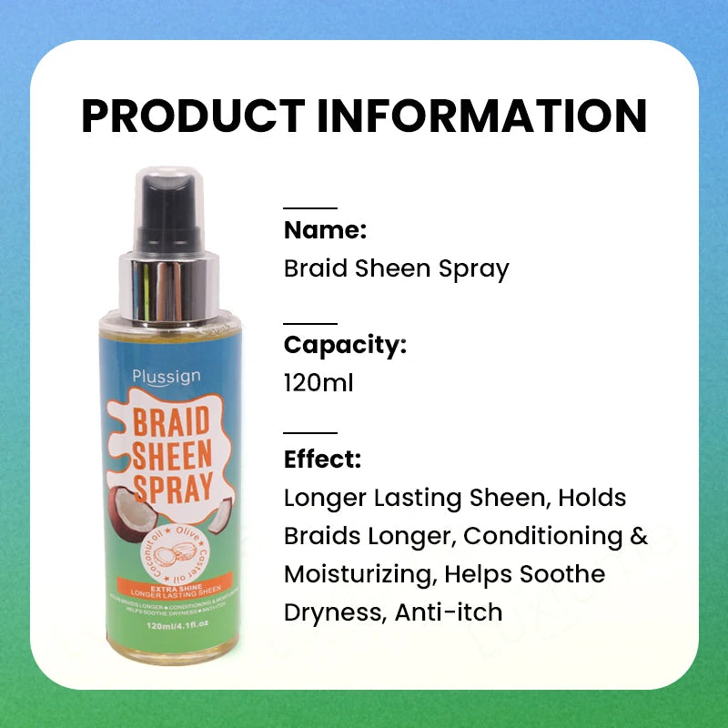 Oil Sheen Hair For Keep Moisturizing Scalp