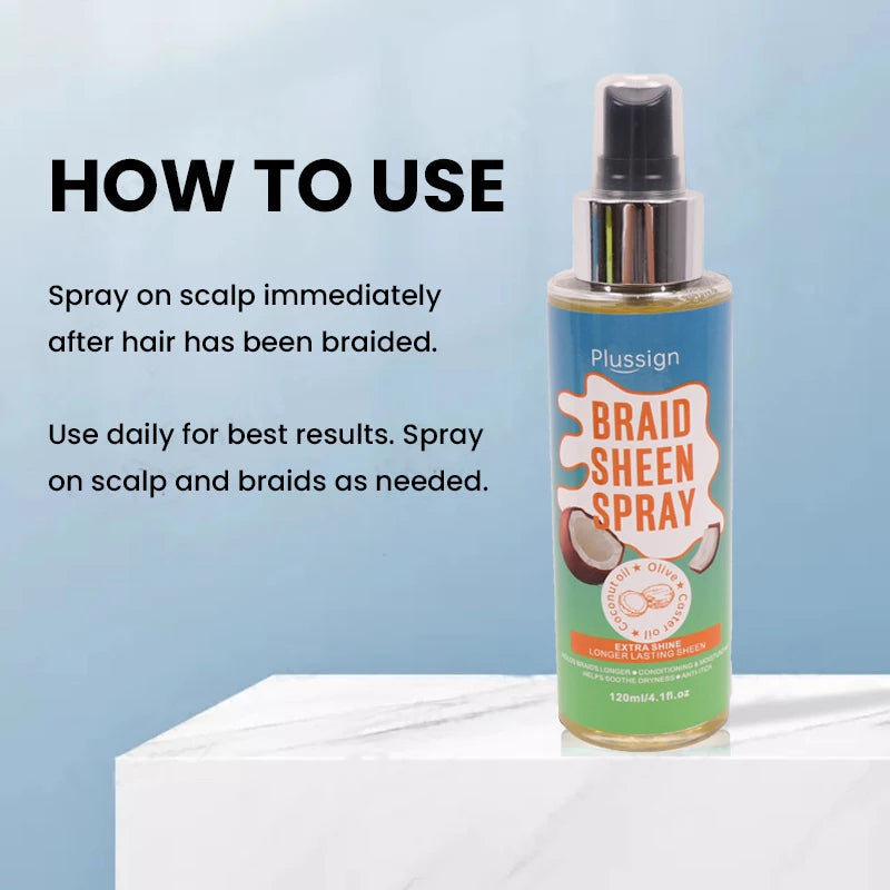 Oil Sheen Hair For Keep Moisturizing Scalp