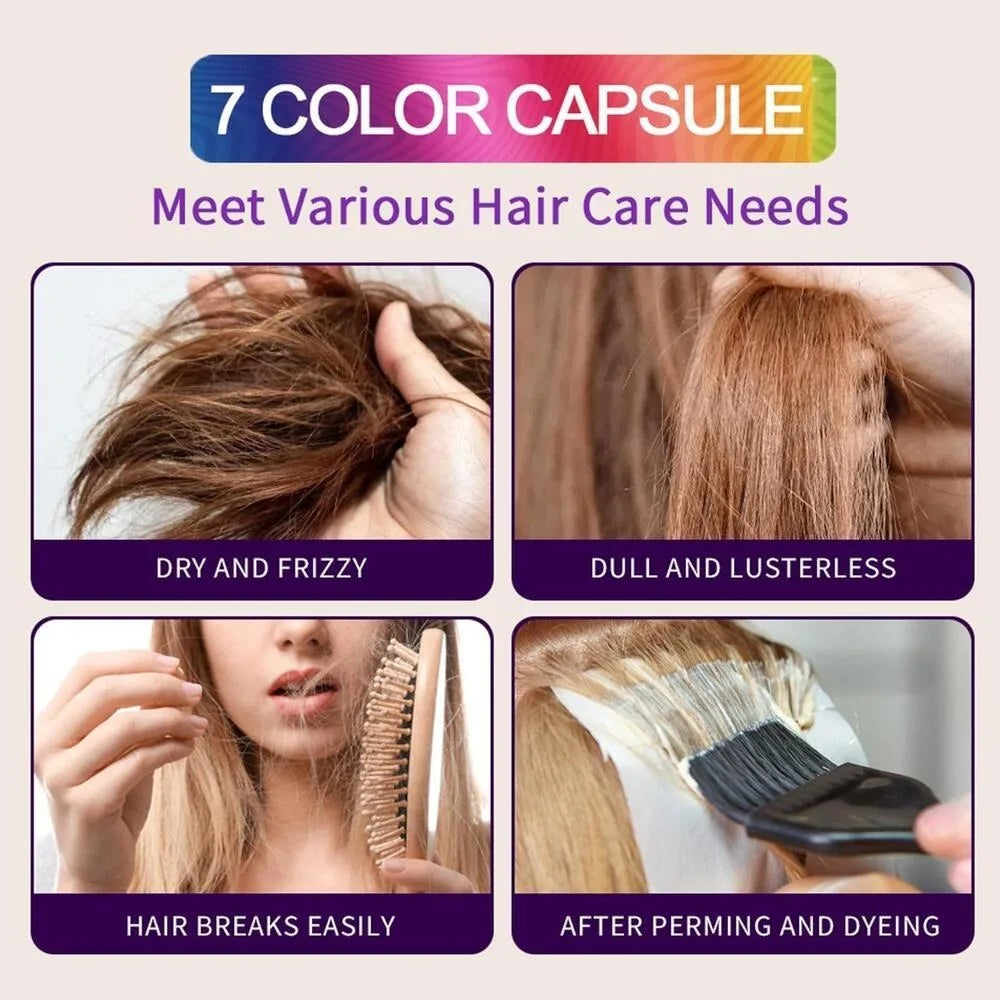 Hair Care Capsules Essence Protein Smooth Hair Care