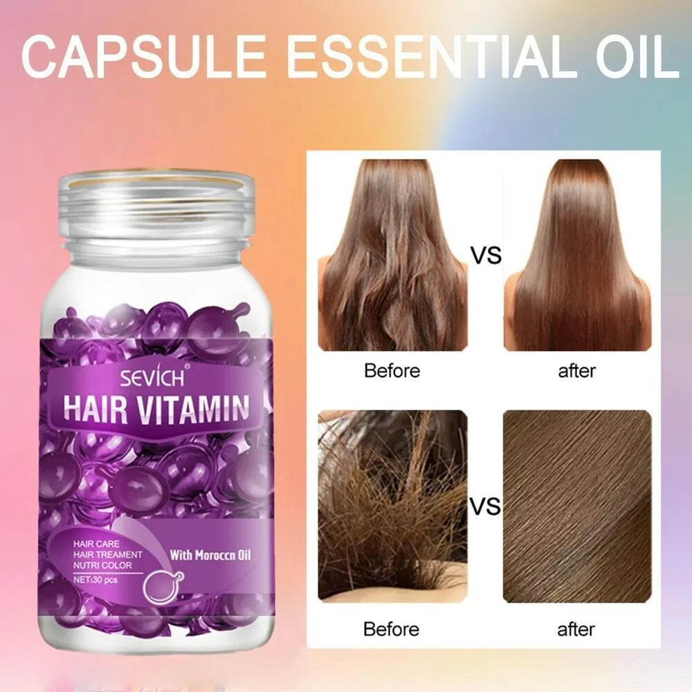 Hair Care Capsules Essence Protein Smooth Hair Care