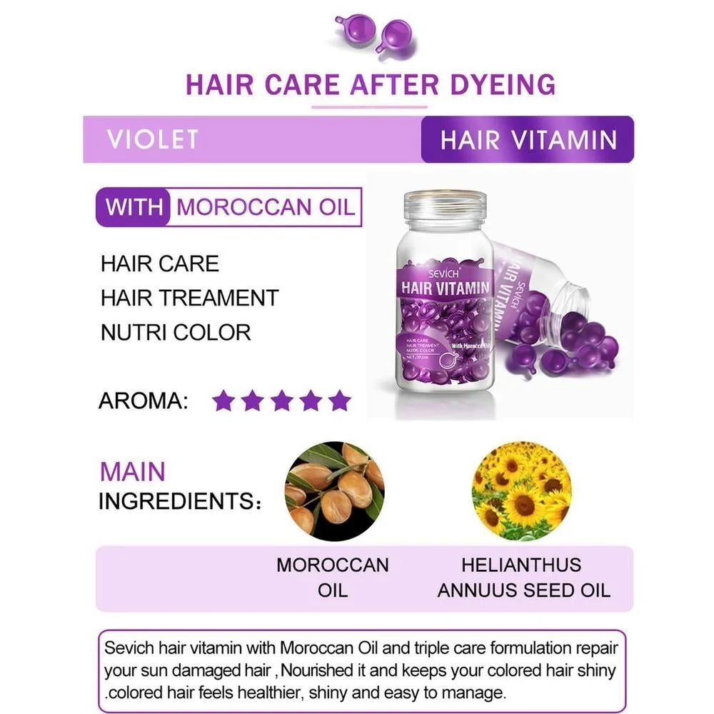 Hair Care Capsules Essence Protein Smooth Hair Care