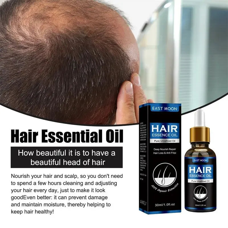 Hair Growth Oil Effective Rapid Repair Baldness Hair Follicles Hereditary Hair Loss Postpartum Hair Loss Seborrheic Hair Care