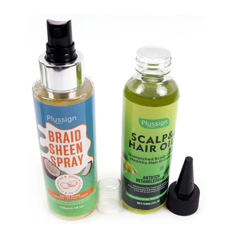 Oil Sheen Hair For Keep Moisturizing Scalp