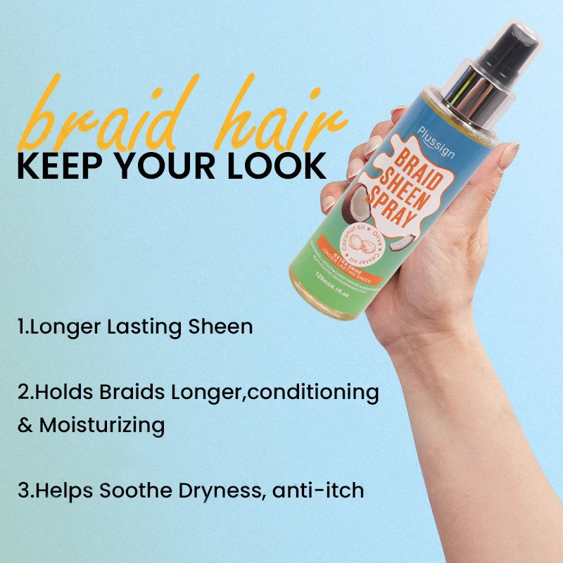 Oil Sheen Hair For Keep Moisturizing Scalp