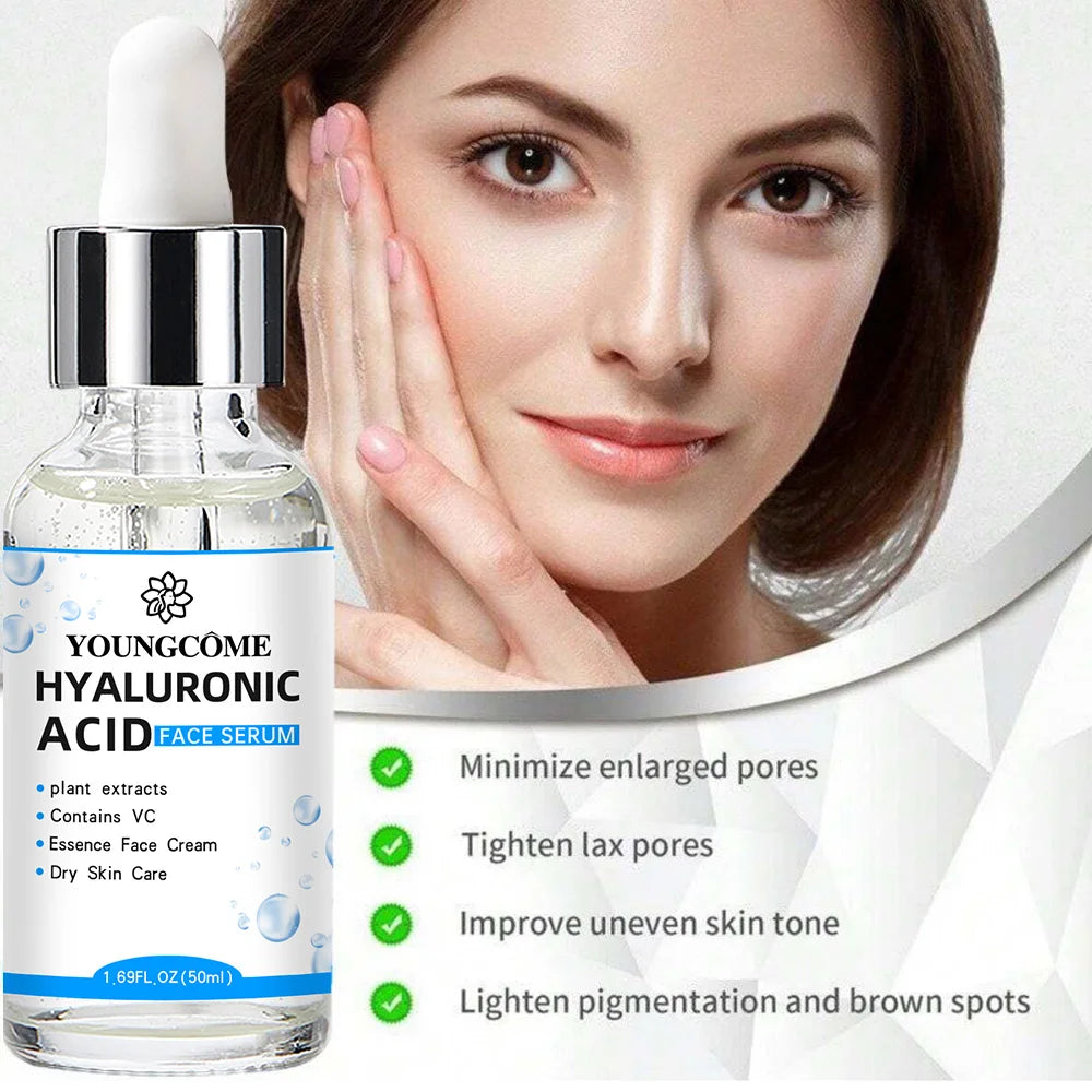 Hyaluronic Acid Face Serum for Moisturizing Skin