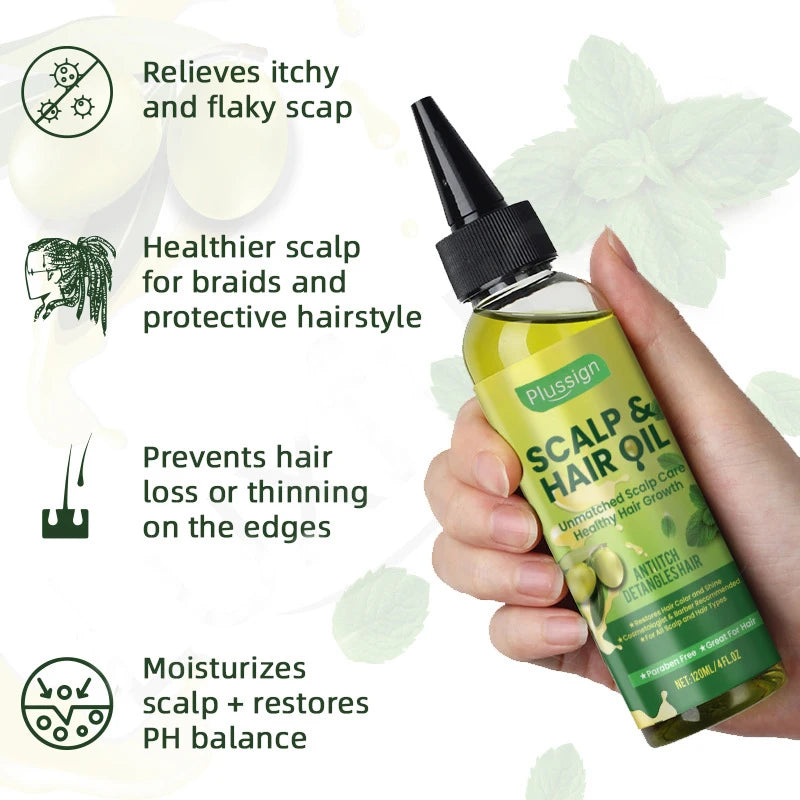Oil Sheen Hair For Keep Moisturizing Scalp