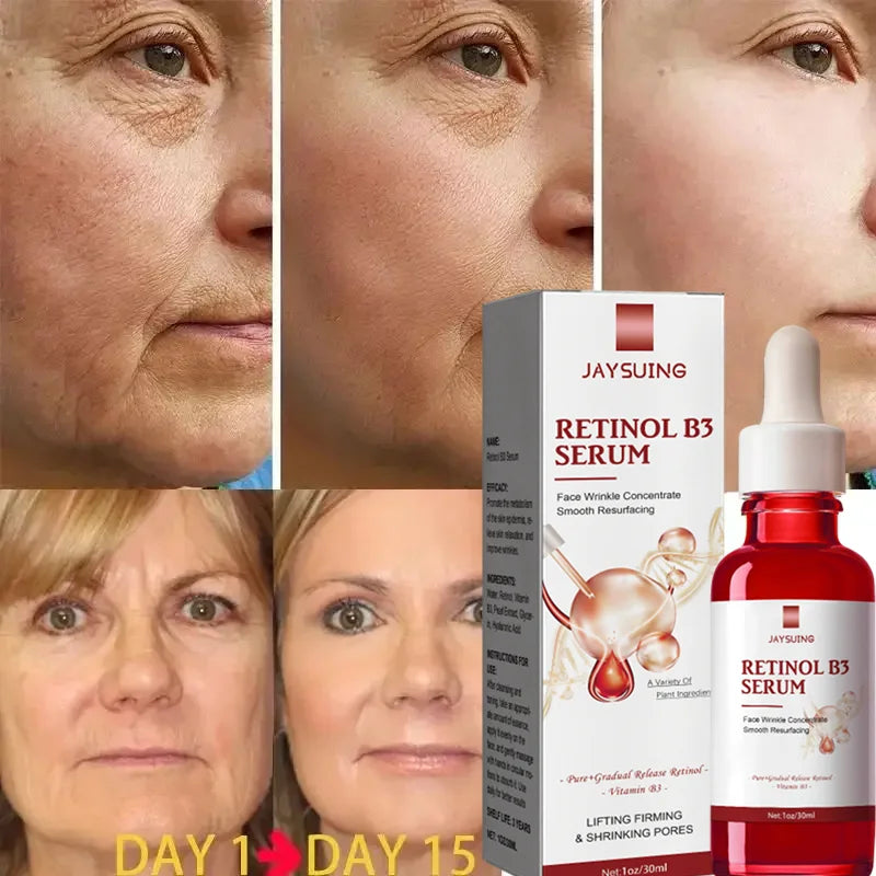 Retinol Wrinkle Remover Face Serum Instant Firming Lifting Anti-Aging