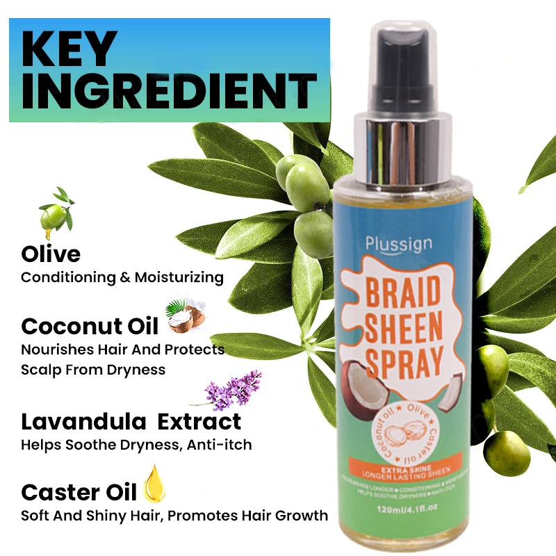 Oil Sheen Hair For Keep Moisturizing Scalp