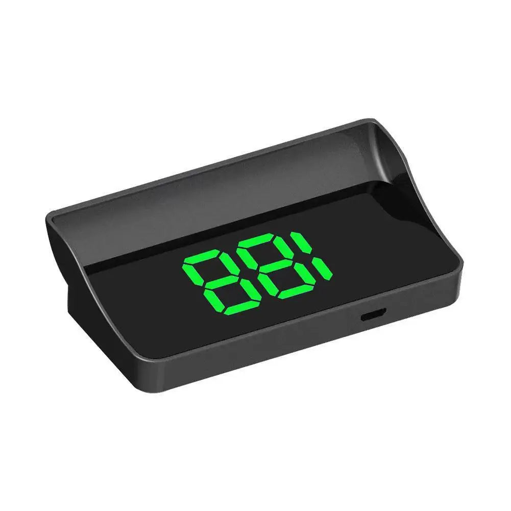 GPS Head Up Display Speedometer KMH MPH Plug and Play for All Cars Line