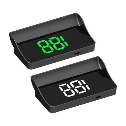 GPS Head Up Display Speedometer KMH MPH Plug and Play for All Cars Line