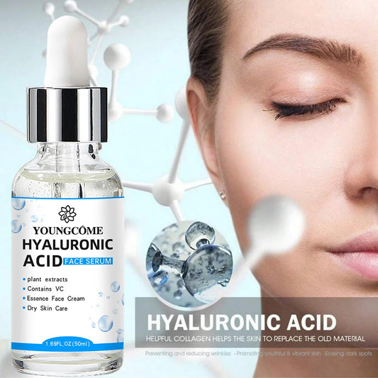 Hyaluronic Acid Face Serum for Moisturizing Skin